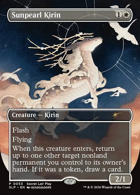 Sunpearl Kirin · Secret Lair Promo 53/51