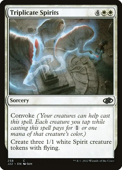Triplicate Spirits · Jumpstart 2022 258/835