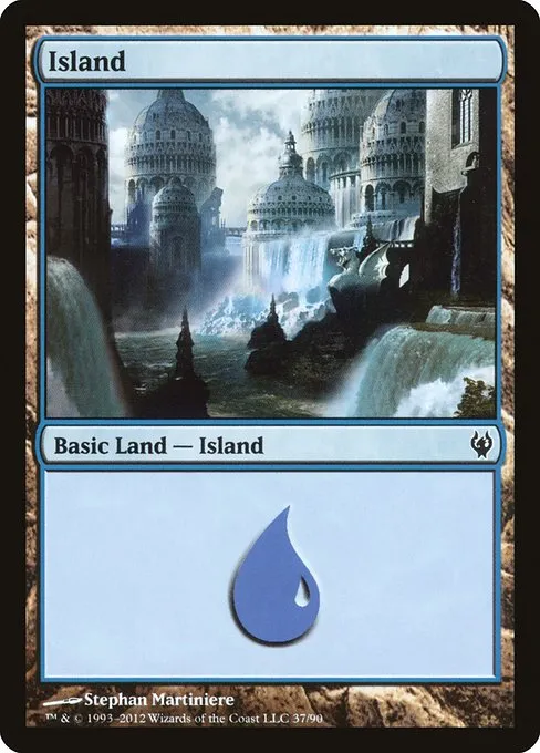 Island · Duel Decks: Izzet vs. Golgari 37/90