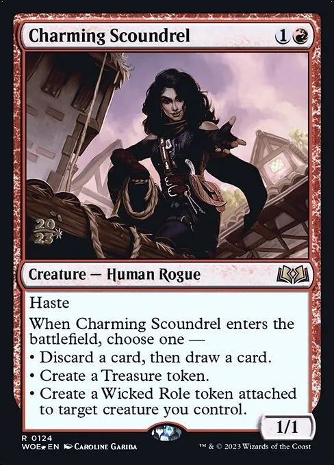 Charming Scoundrel · Wilds of Eldraine Promos 124s/160