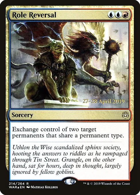 Role Reversal · War of the Spark Promos 214s/176