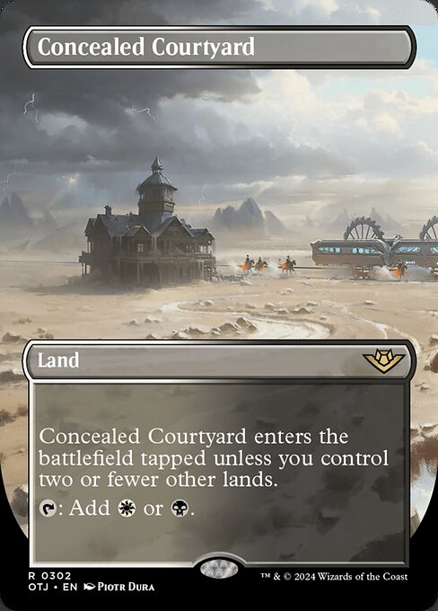 Concealed Courtyard · Outlaws of Thunder Junction 302/374