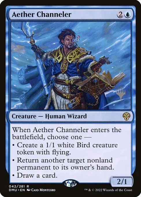 Aether Channeler · Dominaria United Promos 42p/161