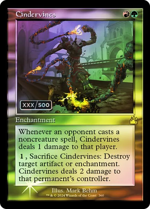 Cindervines · Ravnica Remastered 360z/531