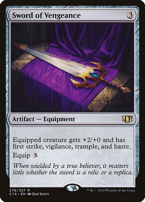 Sword of Vengeance · Commander 2014 276/337