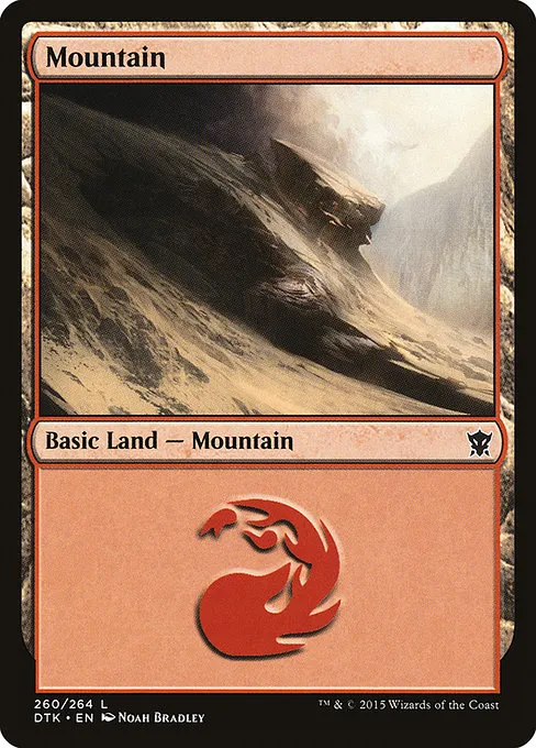 Mountain · Dragons of Tarkir 260/264