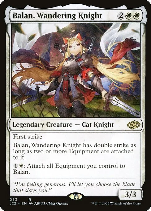 Balan, Wandering Knight · Jumpstart 2022 53/835