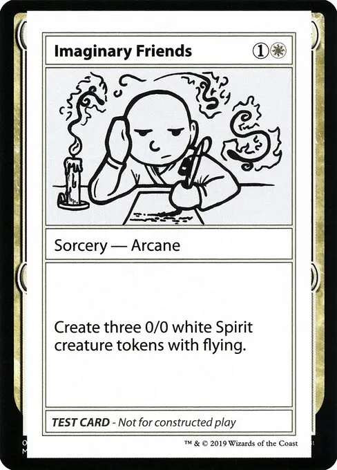 Imaginary Friends · Mystery Booster Playtest Cards 2021 7/121