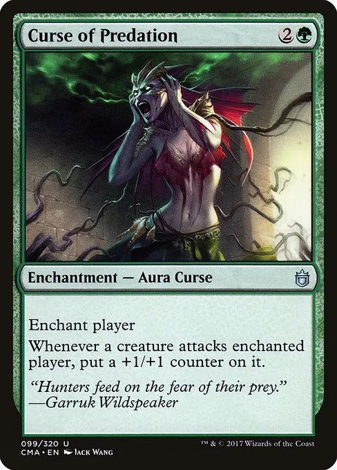 Curse of Predation · Commander Anthology 99/320