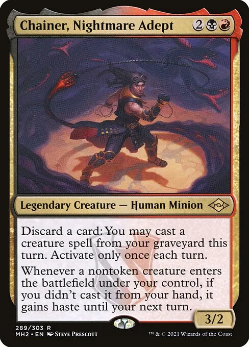 Chainer, Nightmare Adept · Modern Horizons 2 289/493