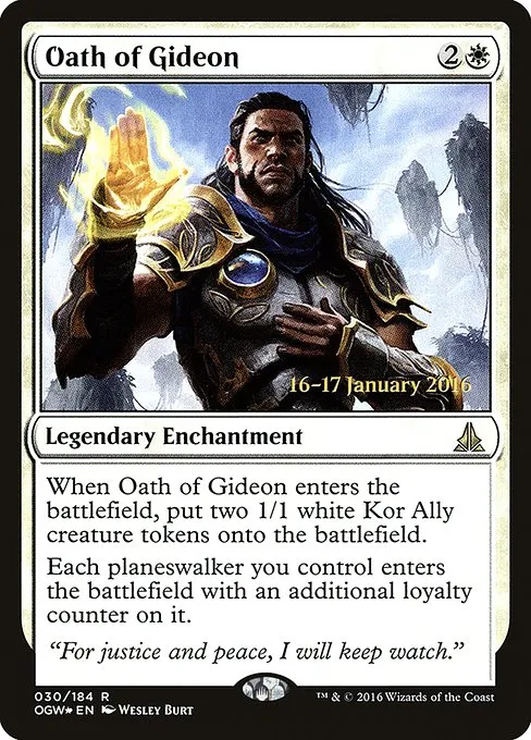 Oath of Gideon · Oath of the Gatewatch Promos 30s/65