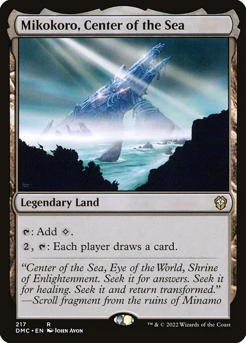 Mikokoro, Center of the Sea · Dominaria United Commander 217/240