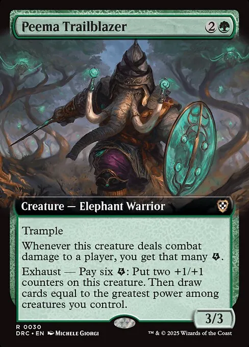 Peema Trailblazer · Aetherdrift Commander 30/184