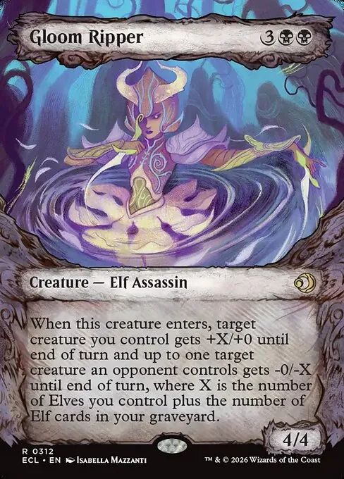 Gloom Ripper · Lorwyn Eclipsed 312/408