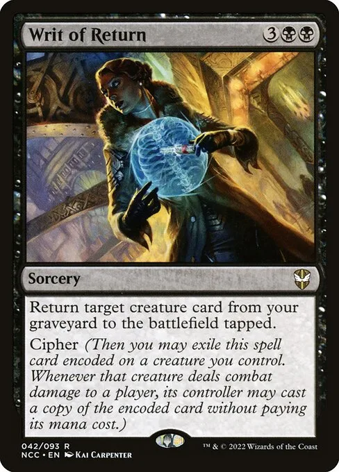 Writ of Return · New Capenna Commander 42/447