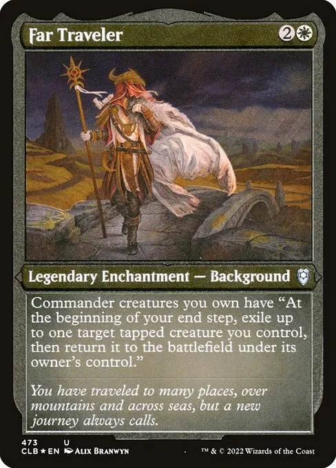 Far Traveler · Commander Legends: Battle for Baldur's Gate 473/936