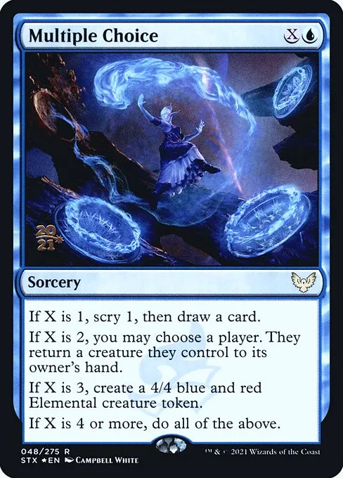 Multiple Choice · Strixhaven: School of Mages Promos 48s/164