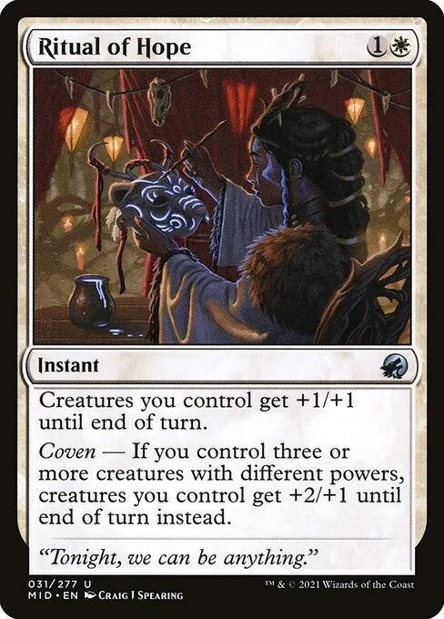 Ritual of Hope · Innistrad: Midnight Hunt 31/399