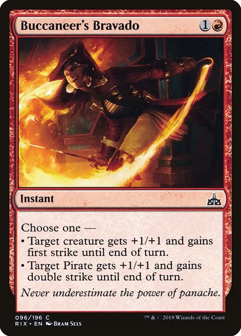 Buccaneer's Bravado · Rivals of Ixalan 96/205