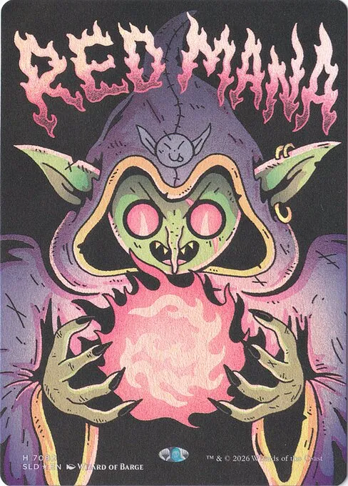 Red Mana · Secret Lair Drop 7082/2547