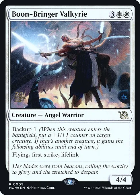 Boon-Bringer Valkyrie · March of the Machine Promos 9s/144