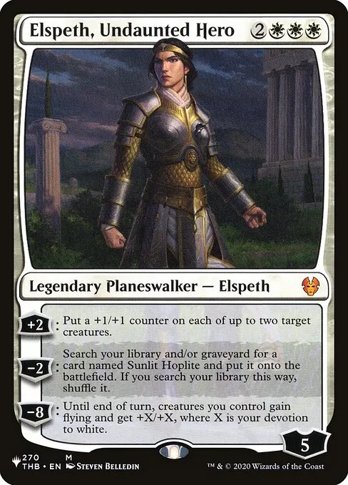 Elspeth, Undaunted Hero · The List THB-270/5050