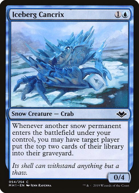 Iceberg Cancrix · Modern Horizons 54/255