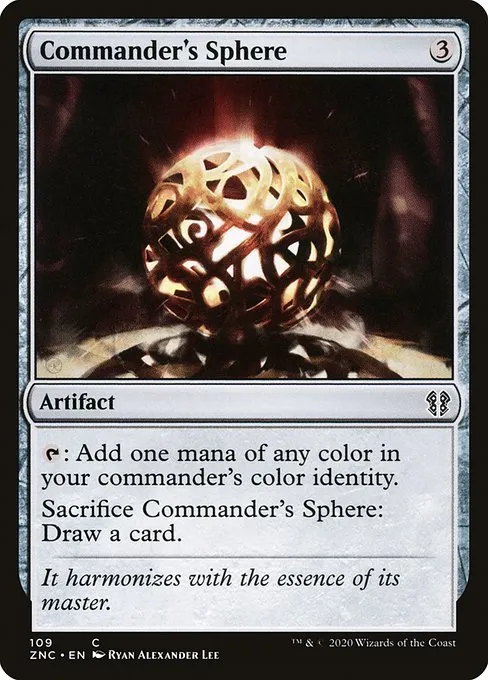 Commander's Sphere · Zendikar Rising Commander 109/142
