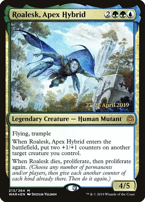 Roalesk, Apex Hybrid · War of the Spark Promos 213s/176