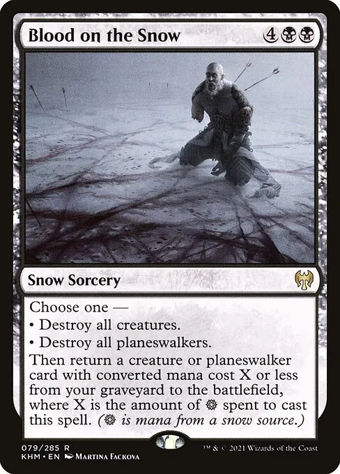 Blood on the Snow · Kaldheim 79/425