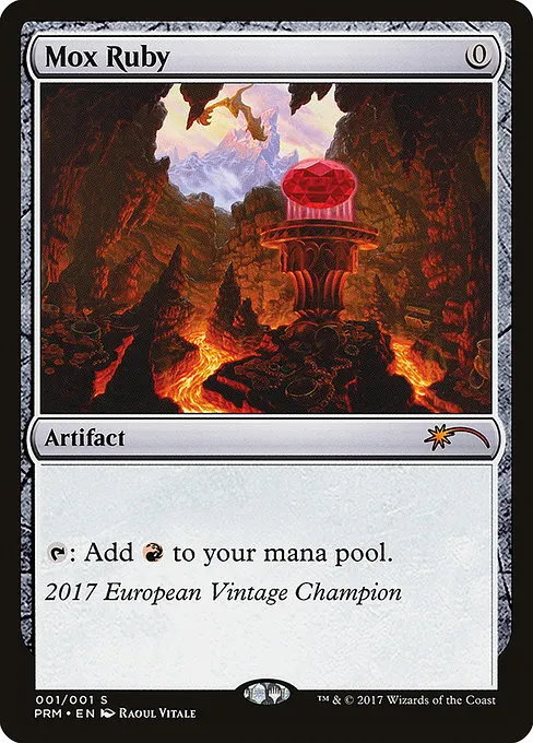Mox Ruby · Vintage Championship 2017EU/35