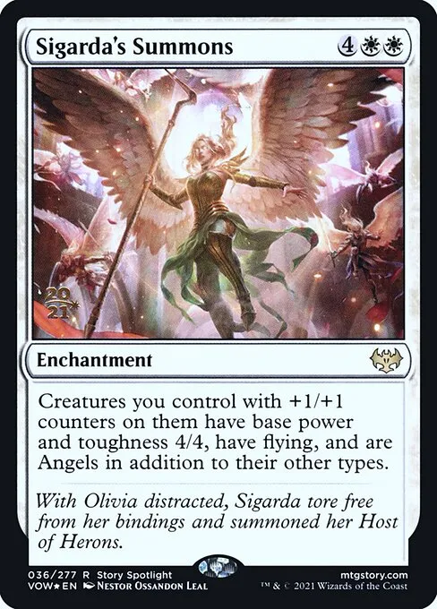 Sigarda's Summons · Innistrad: Crimson Vow Promos 36s/121