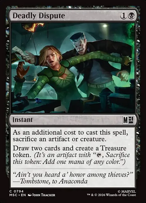 Deadly Dispute · Marvel Super Heroes Commander 794/9