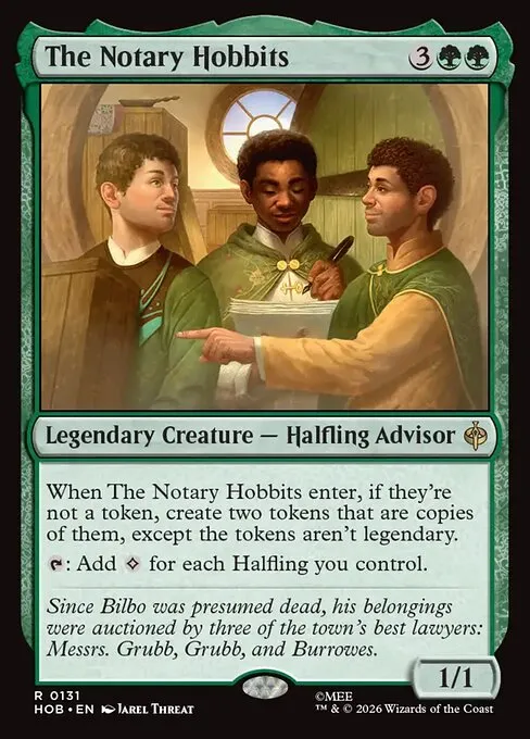 The Notary Hobbits · The Hobbit 131/39