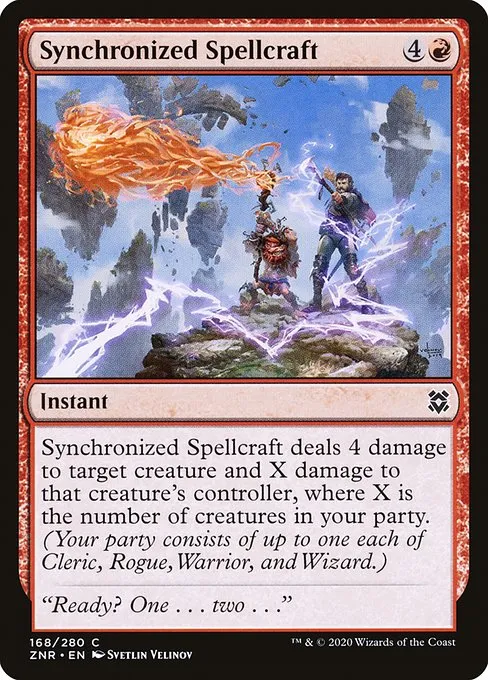 Synchronized Spellcraft · Zendikar Rising 168/407