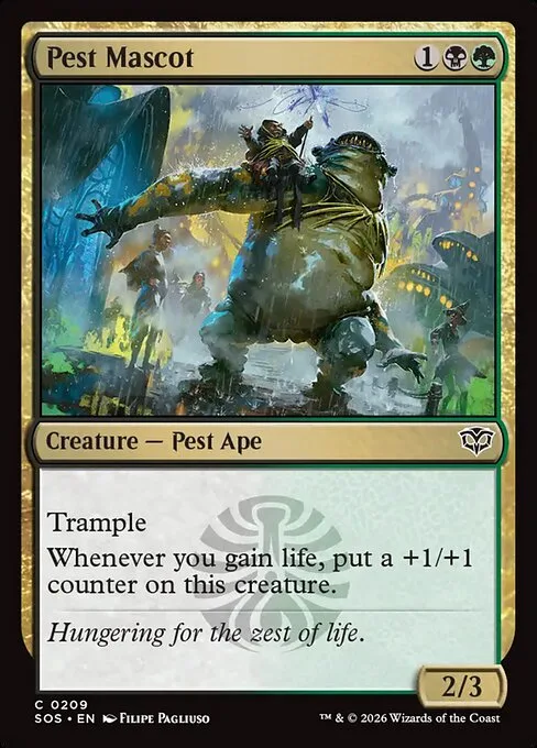 Pest Mascot · Secrets of Strixhaven 209/368