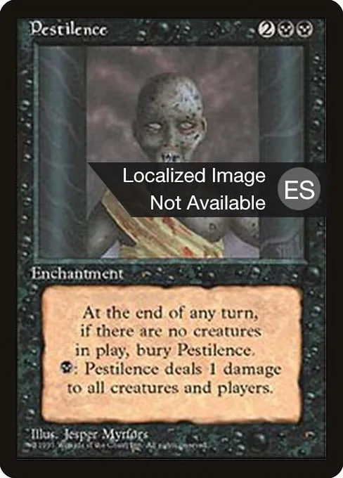 Pestilence · Fourth Edition Foreign Black Border 152/378