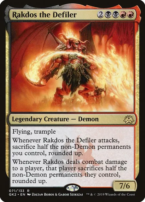 Rakdos the Defiler · RNA Guild Kit 71/133