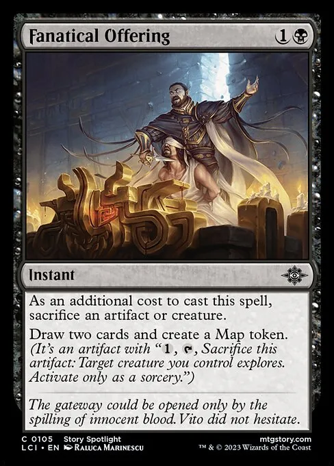 Fanatical Offering · The Lost Caverns of Ixalan 105/416