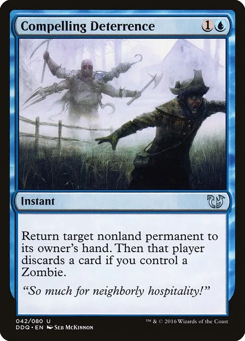 Compelling Deterrence · Duel Decks: Blessed vs. Cursed 42/80