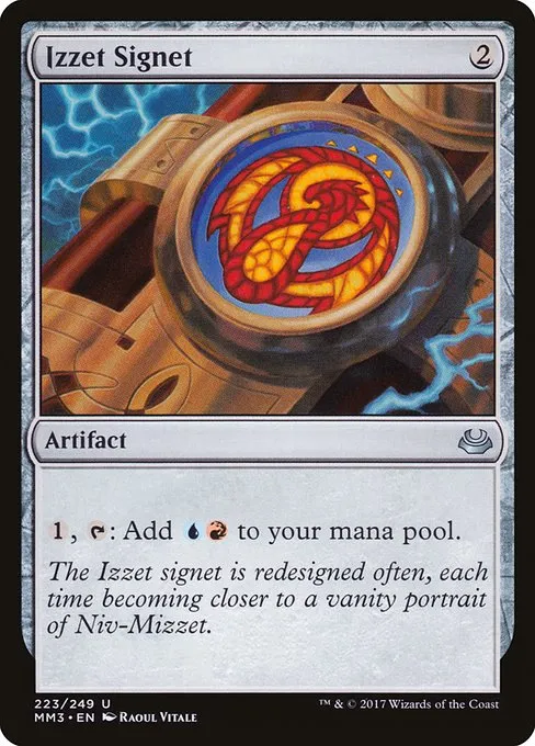 Izzet Signet · Modern Masters 2017 223/249