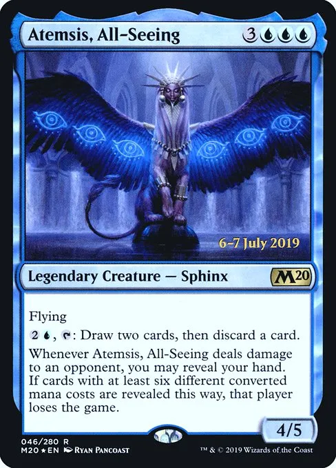 Atemsis, All-Seeing · Core Set 2020 Promos 46s/144
