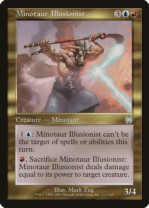 Minotaur Illusionist · Apocalypse 111/143