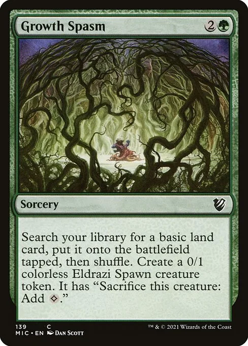 Growth Spasm · Midnight Hunt Commander 139/187