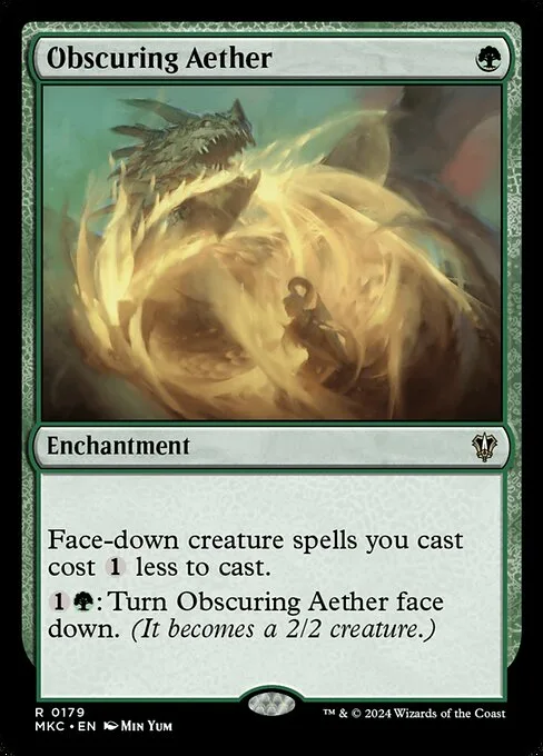 Obscuring Aether · Murders at Karlov Manor Commander 179/358