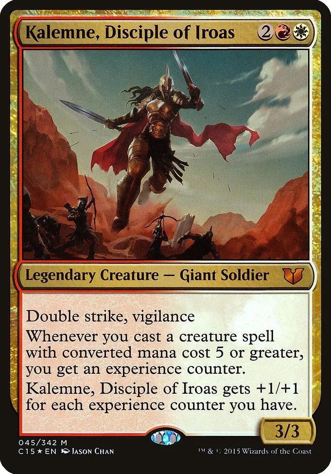 Kalemne, Disciple of Iroas · Commander 2015 Oversized 45/5
