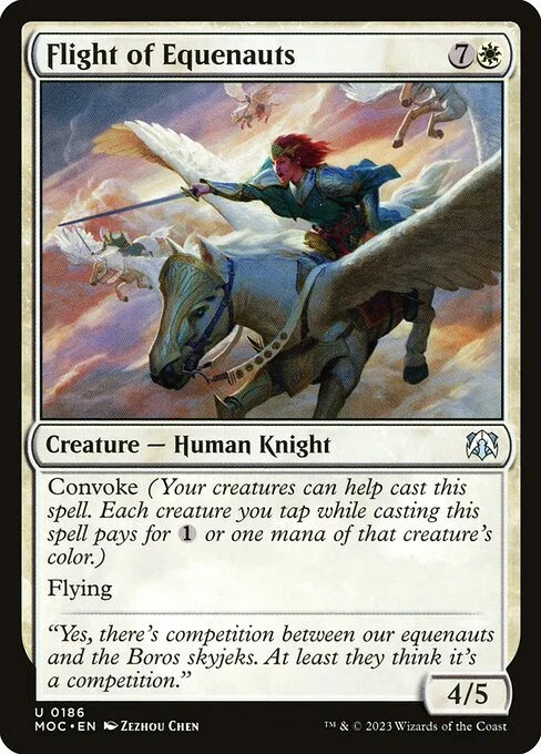 Flight of Equenauts · March of the Machine Commander 186/450