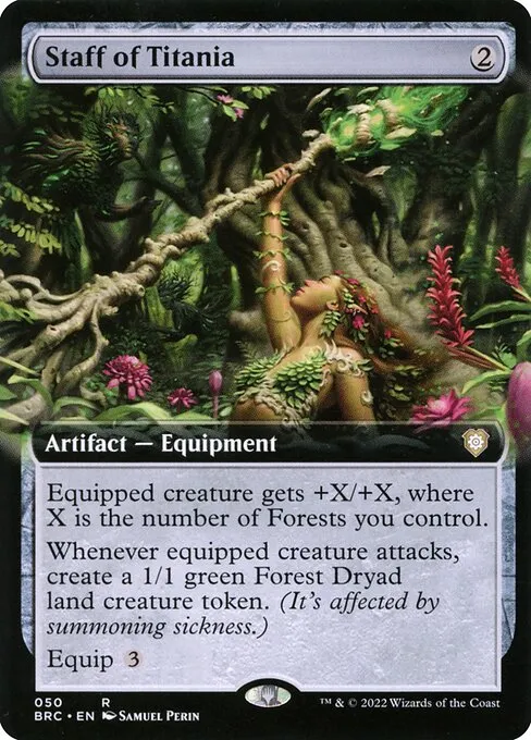 Staff of Titania · The Brothers' War Commander 50/209