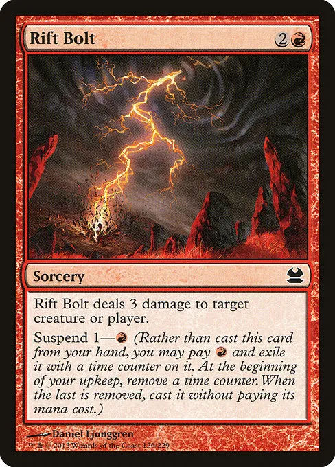 Rift Bolt · Modern Masters 126/229
