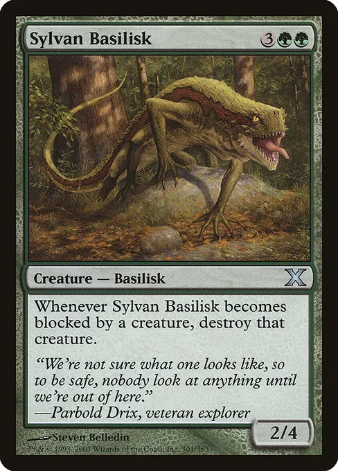 Sylvan Basilisk · Tenth Edition 301/510